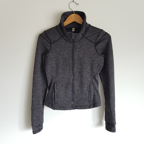UNDER ARMOUR Grey Light Knit Full Zip Jacket S - Picture 1 of 7
